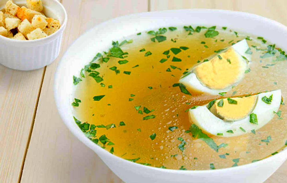 Бульон куриный с филе Бульон куриный с филе